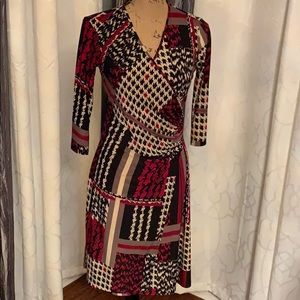 Checkered Pattern Dress